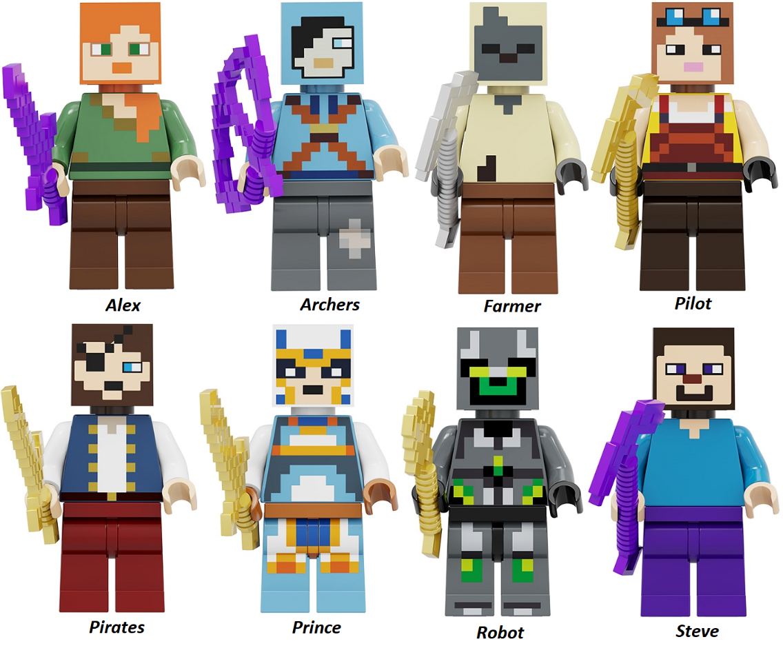 farmers minecraft lego